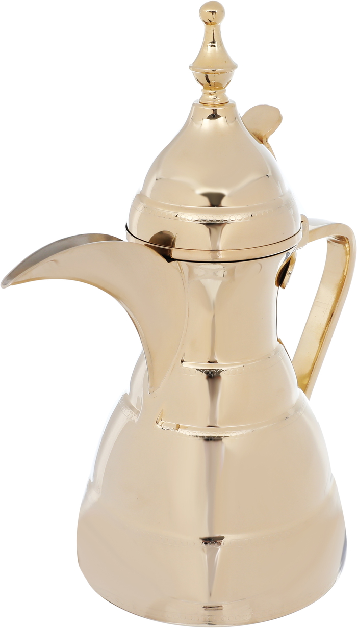 Alsaif Plus Steel Diriyah Dallah, Al, 40 oz, 1.2 liters - Gold product image 2