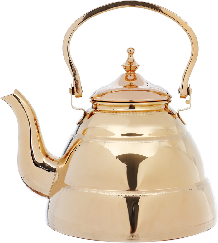 Marhaba Diriyah Alsaif Plus Steel Al Saif Plus Dallah and Jug, 2 pieces, 1.4/2 litres, large - gold product image 7