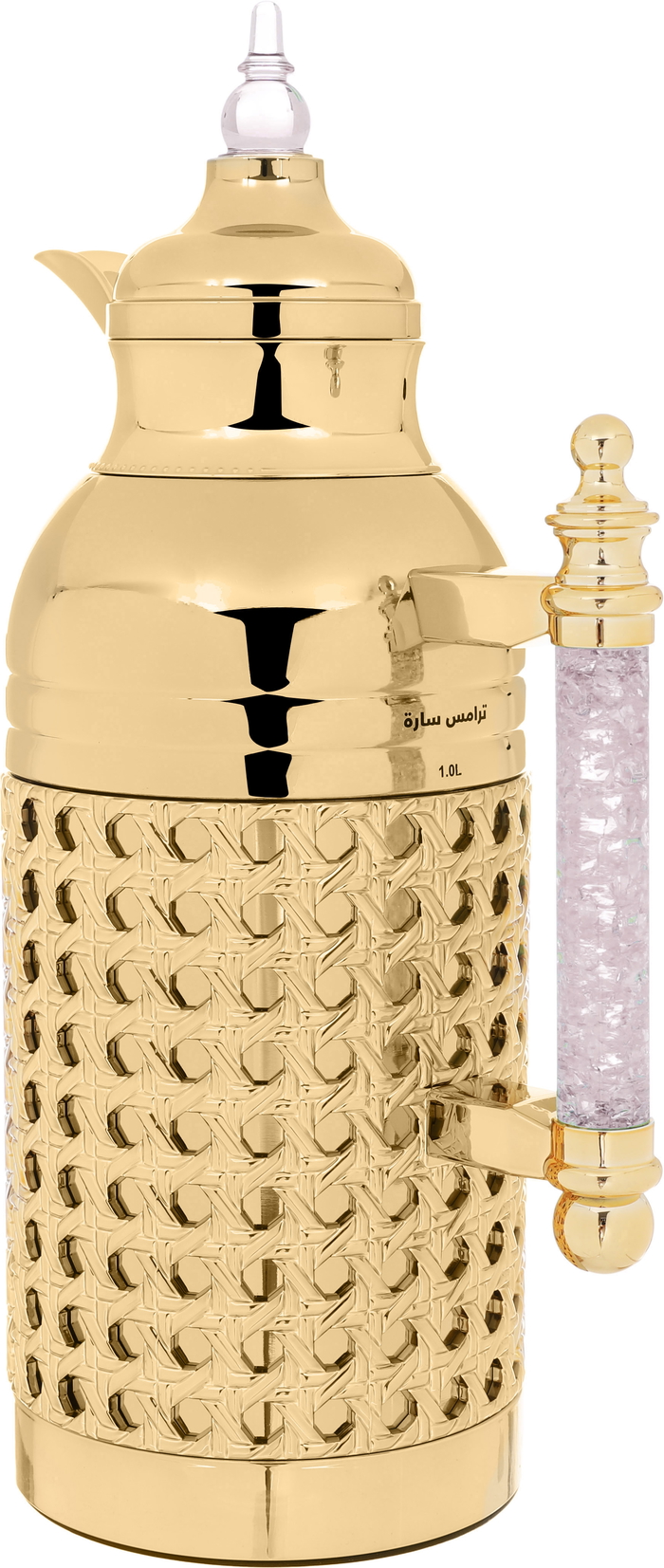 Al Saif Gallery Sarah Steel Thermos Set, 1/1 Liter, 2 Pieces - Gold product image 7