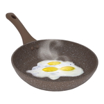 Rocky Granite Frying Pan, 24 cm - Brown product image 1