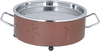 Al Saif Gallery Steel Food Warmer, 14 x 18 x 26 cm, with double bowl - brown product image 1