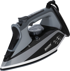 Edison AJ2089G Ceramic Steam Iron, 350ml, 2200W, 304 x 120 x 162mm - Black product image