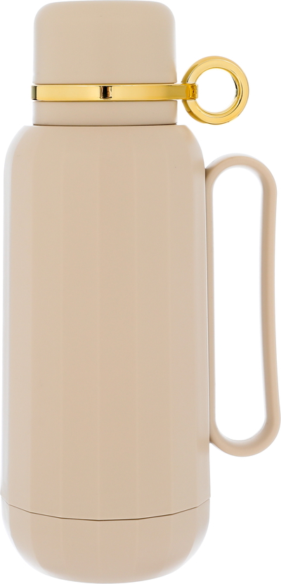 Al Saif Gallery Rahal plastic thermos, 1 liter - light beige product image 1