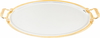 Al Saif Gallery Steel Serving Tray Set, 3 Pieces - Silvergold product image 3