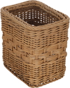 Al Saif Gallery Wicker Basket, 16.5 x 13 x 16.2 cm, Square - Brown product image 3