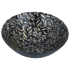 Al Saif Gallery Glass Serving Bowl, 15X15X6 Cm - Blue product image 2