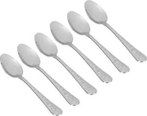 Al Saif Gallery Steel Spoons Set, 6 Pieces - Gold product image