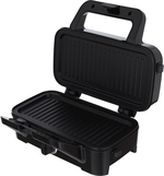 Edison Waffle Maker and Grill, 1200 Watt, 28 x 14 cm - Black product image 2