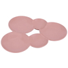 Al Saif Gallery Porcelain Serving Plate, Circles - Pink product image 1