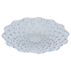 Al Saif Gallery plastic fruit plate, 40 x 40 x 5.4 cm, round - transparent product image 2