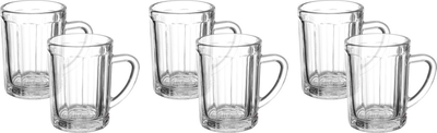 Al Saif Gallery Glass Teapot Set, Bed, 6 Pieces - Clear product image 1