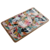 Al Saif Gallery wooden serving plate, 0.6 x 9 x 15 cm, rectangular - multi-colored product image 2