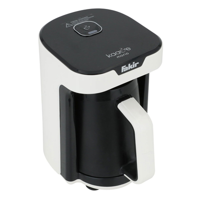 Viker Plastic Turkish coffee maker, 2.8 litres, 535 watts - black/white product image 2