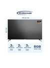 General Class Smart TV, 42 inches, Full HD, LED, Android 14, 42US8000 - Black product image 2