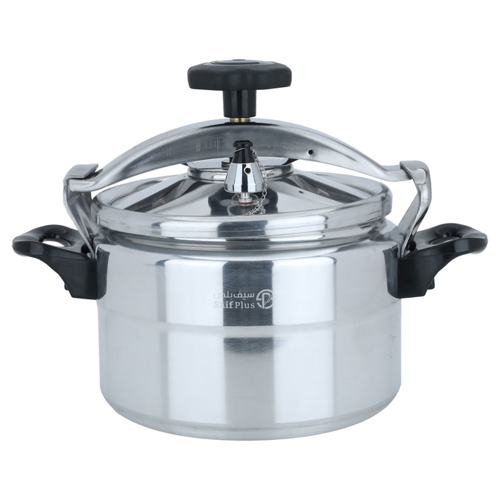 Alsaif Plus Aluminum Pressure Cooker, 5 Liter - Silver product image 1