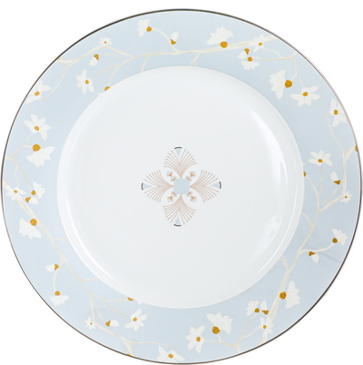 Al Saif Gallery Porcelain Dinner Serving Set, Peacock Pattern, 24 Pieces - White product image 5