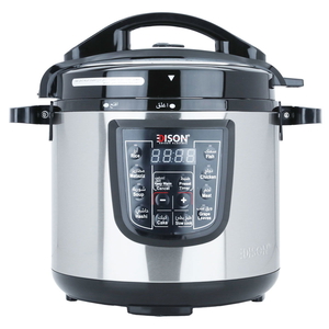 Edison Pro Electric Pressure Cooker, 8L, 1200W - Black product image