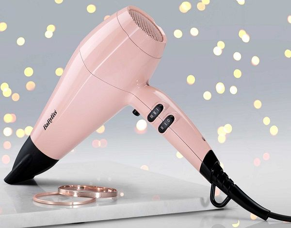 Babyliss Turbo Hair Dryer Plastic, 2200 Watt, 20 x 8 cm - Pink product image 2