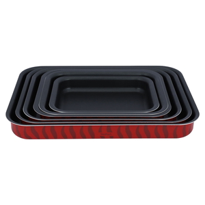 Tefal Tray Set, 6 Pieces - Red product image