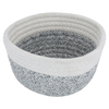 Al Saif Gallery Wicker Bowl, 11x20 cm, Round, Vietnamese - Grey product image 1