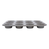 Bake Chef Granite Cupcake Mold, 8 x 2 Inch, 12 Eyes - Light Brown product image 2