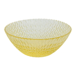 Al Saif Gallery Glass Bowl, 15X15X6 Cm - Yellow product image 1