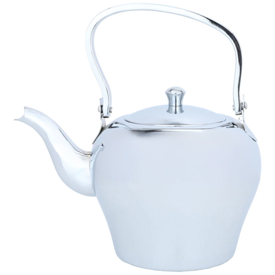 Al Saif Gallery Steel Teapot, 3 Liter - Silver product image 1