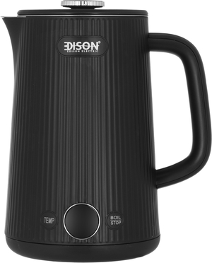 Edison Alpha Electric Kettle, 1.7L, 1500W - Black product image