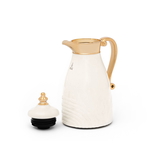 Al Saif Gallery Carmen plastic thermos set, two pieces - gold beige product image 4