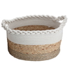 Al Saif Gallery Cotton Baskets Set, 25-30-28 cm, 3 Pieces, Round - Beige product image 4