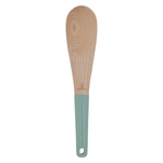 Al Saif Gallery wooden spoon, with silicone handle - green product image 2