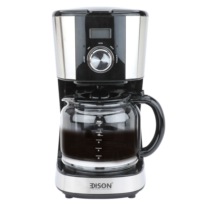 Edison Coffee Machine, 1.5L, 900W - Black product image 1