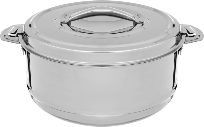 Al Saif Gallery Steel Food Container Set, 8500, 5000, 3500 ml - Silver product image 2