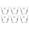 Al Saif Gallery Crystal Serving Set and Cups, 18 Pieces - Clear product image 3