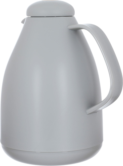 Al Saif Gallery Pro Penguin Thermos, 1 liter, glass inner container, plastic outer shell - dark gray product image 2