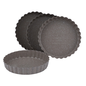 Pet Chef Granite Cake Mold Set, 4 Pieces - Brown product image