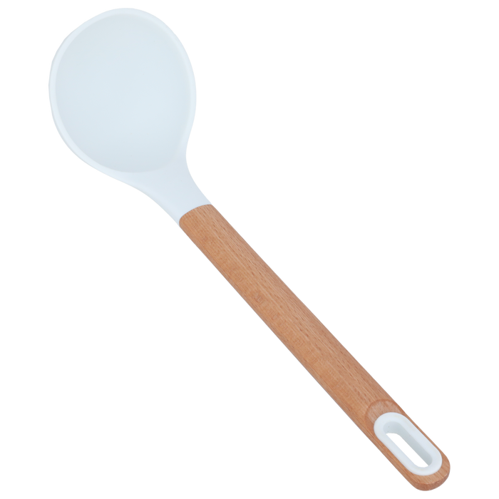 Al Saif Gallery Soup Ladle, Plastic - Brown White product image 1