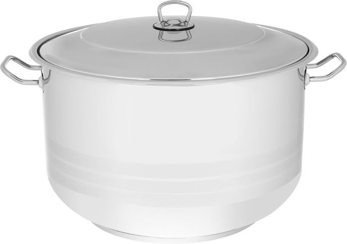 Al Saif Gallery steel pot, 40 x 26 cm, side handles - silver product image 2