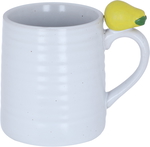 Al Saif Gallery porcelain mug, with Al Saif Gallery handle, 350 ml - white product image 3