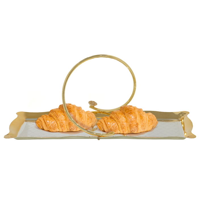 Al Saif Gallery Steel Hanger, 38 X 15 X 2 Cm - Gold product image 1