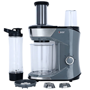 Edison Food Processor + Blender, 0.6L, 300W, 2 Speeds - Dark Grey product image