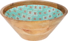 Al Saif Gallery Wooden Serving Bowl Set, 10 x 4 cm, Round, Lid, 3 Pieces - Colorful Wooden product image 3