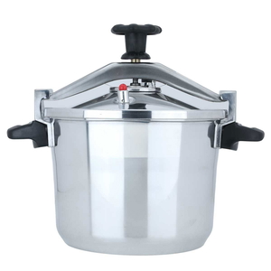 Al Asouf Aluminum Pressure Cooker, 8 Liter - Silver product image