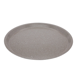 Bake Chef Granite Pizza Pan, 34 x 1.8 cm, Round - Brown product image