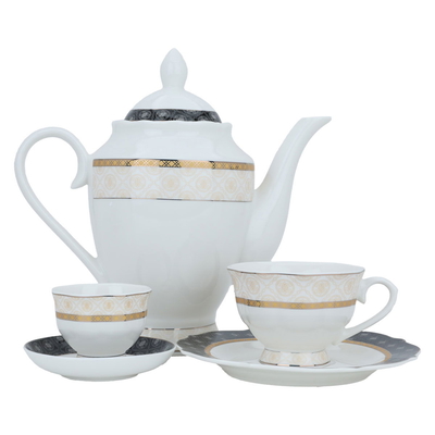 Al Saif Gallery porcelain dining set, 65 pieces - white product image 2