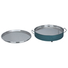 Steel Al Saif Gallery Food Heater, 54 x 46 x 14 cm, Round - Dark Blue product image 2