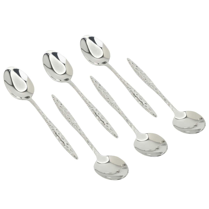 Al Saif Gallery steel cutlery set, 30 pieces, engraved - silver product image 3