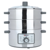 Edison Digital Sms-30Fj Steam Cooker Steel, 1600 Watt, 1.5 Liter, 327 X 327 X 367 Mm, 6 Functions - Silver product image 1