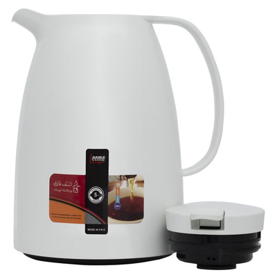 Al Saif Gallery Lima Glass Thermos, 2 Litres, Squeeze - White product image 2