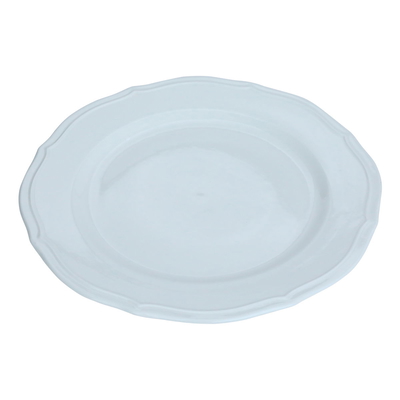 Al Saif Gallery porcelain serving plate, 12.5 inches, flat - white product image 1